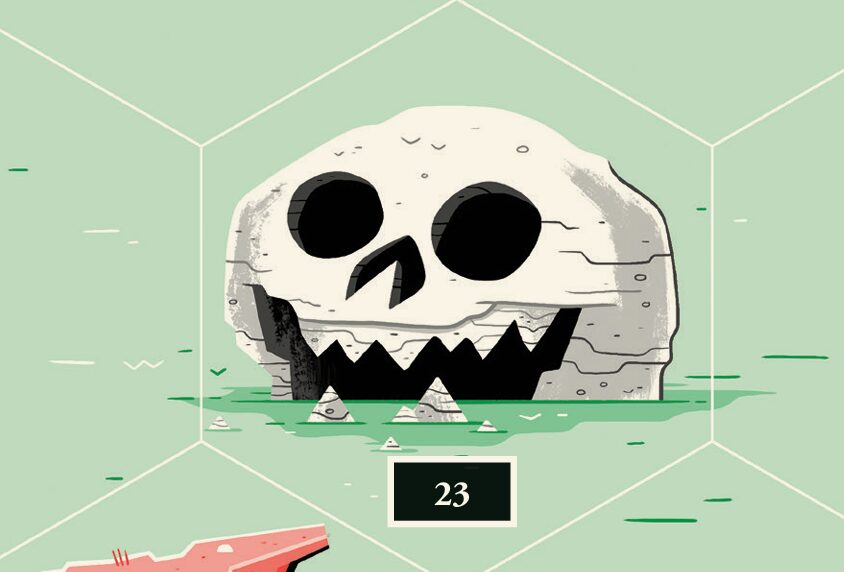 The Skull from Hex 23 of the Neverland 5e setting hex map.